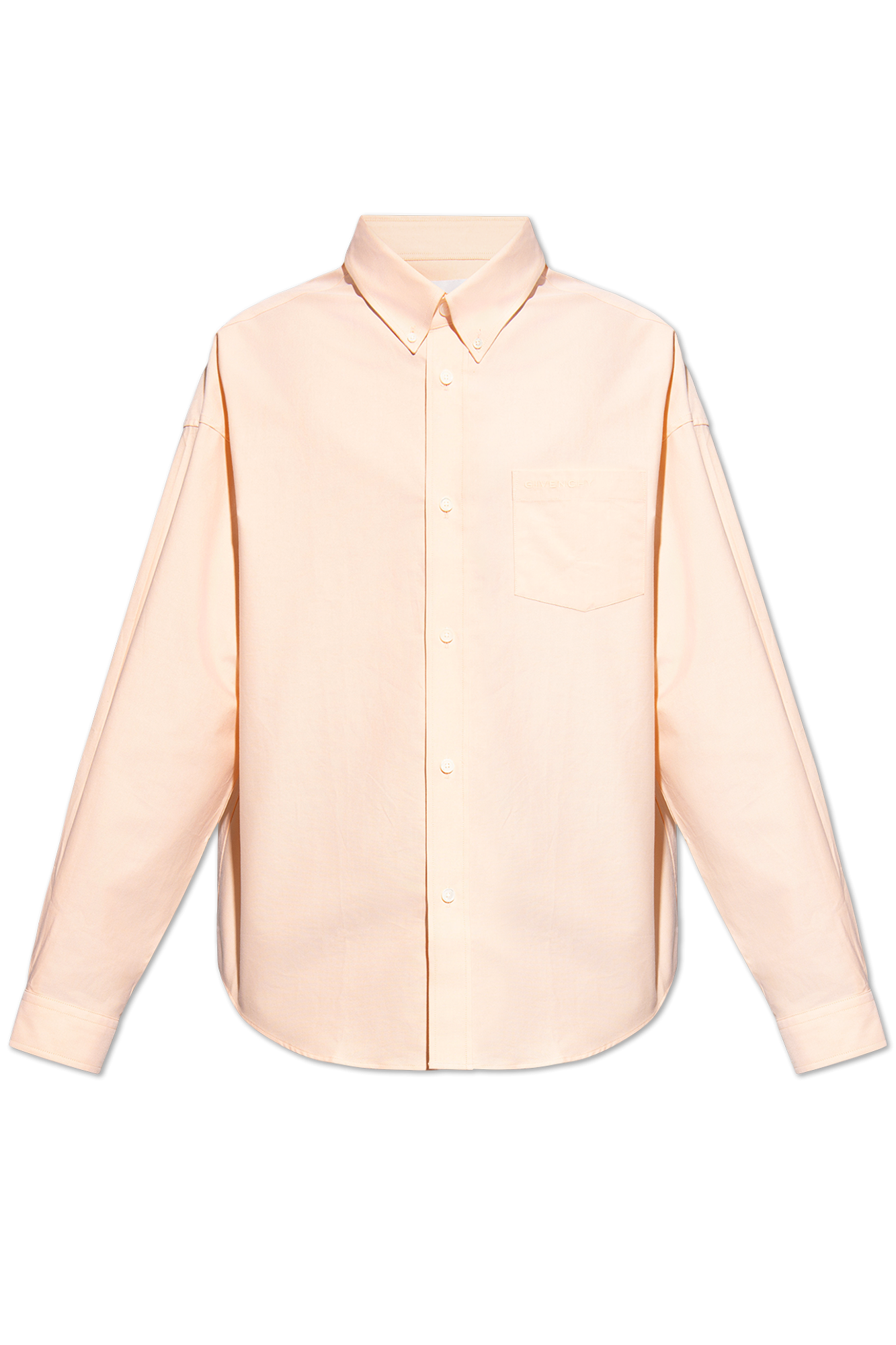 Orange Shirt with embroidered logo Givenchy - Vitkac AS